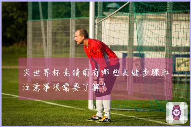 买世界杯竞猜前有哪些关键步骤和注意事项需要了解？