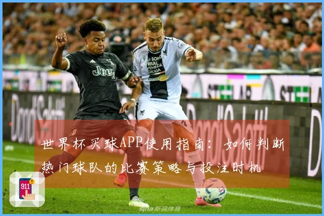 世界杯买球APP使用指南：如何判断热门球队的比赛策略与投注时机