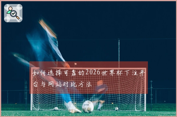 如何选择可靠的2026世界杯下注平台与网站对比方法