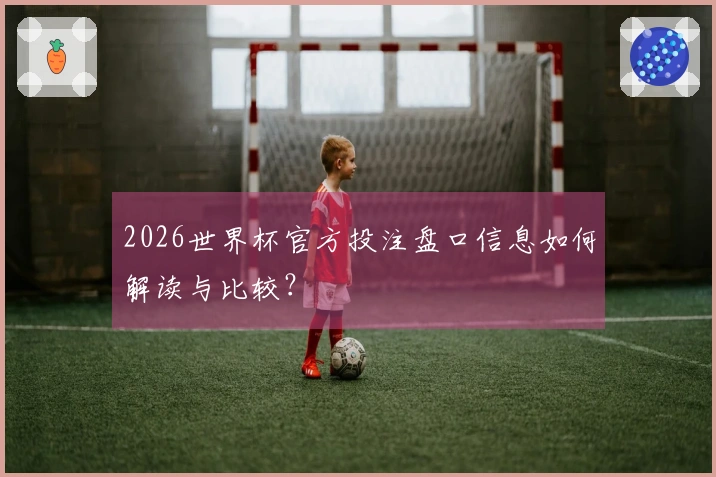 2026世界杯官方投注盘口信息如何解读与比较？