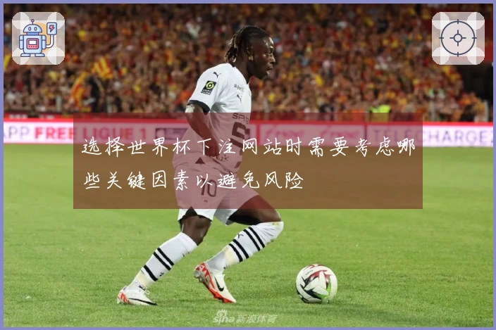 选择世界杯下注网站时需要考虑哪些关键因素以避免风险